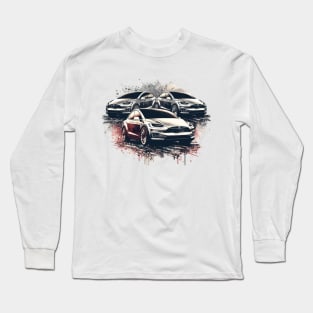 Tesla Model X Long Sleeve T-Shirt